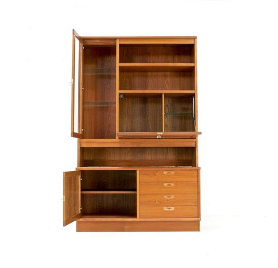 Gabinete de mediados del siglo China..... Danés | Etsy