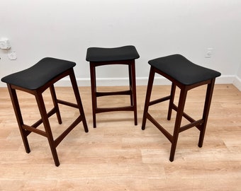 Mid Century Bar/Kitchen Stools (3)