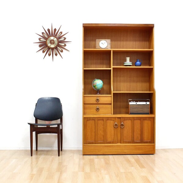 Mid Century Bookcase Etsy