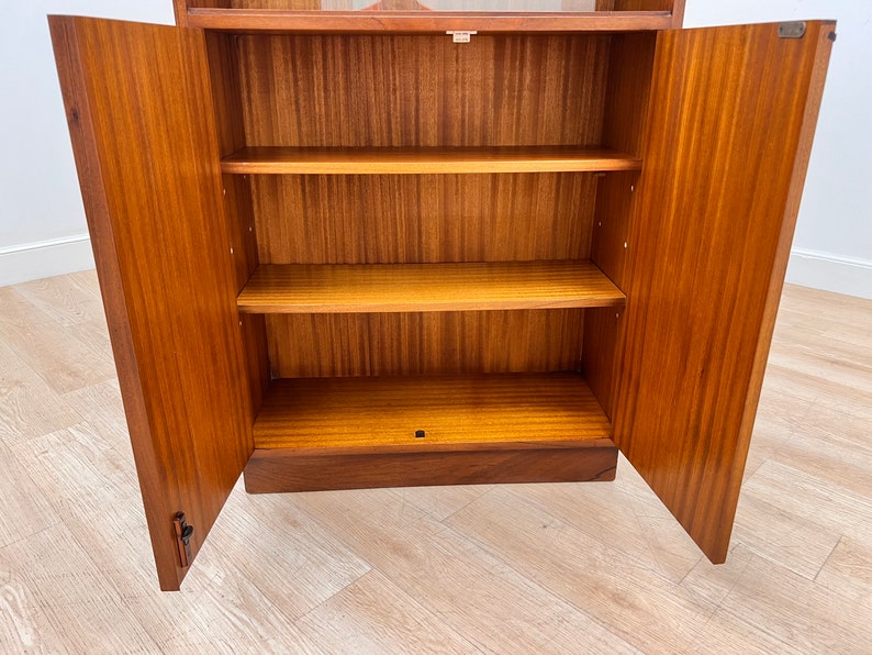 Mid Century Bookcase/China Cabinet image 5