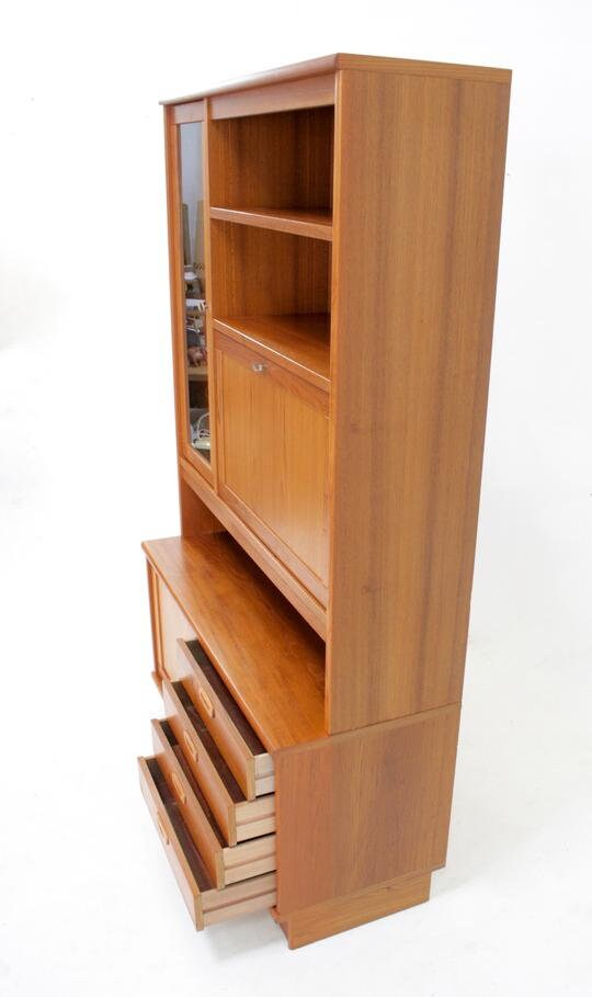 Gabinete de mediados del siglo China..... Danés | Etsy