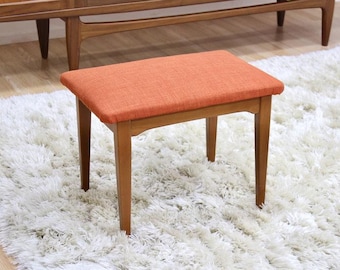 Mid Century Vanity Stool by Elliots of Newbury