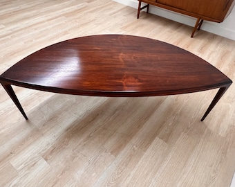 Mid Century Half Moon Table by Silkeborg of Denmark