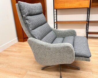 Lounge Chair and Ottoman by Minty Furniture - Etsy