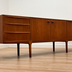 Mid Century Teak Credenza by A.H. McIntosh of Scotland