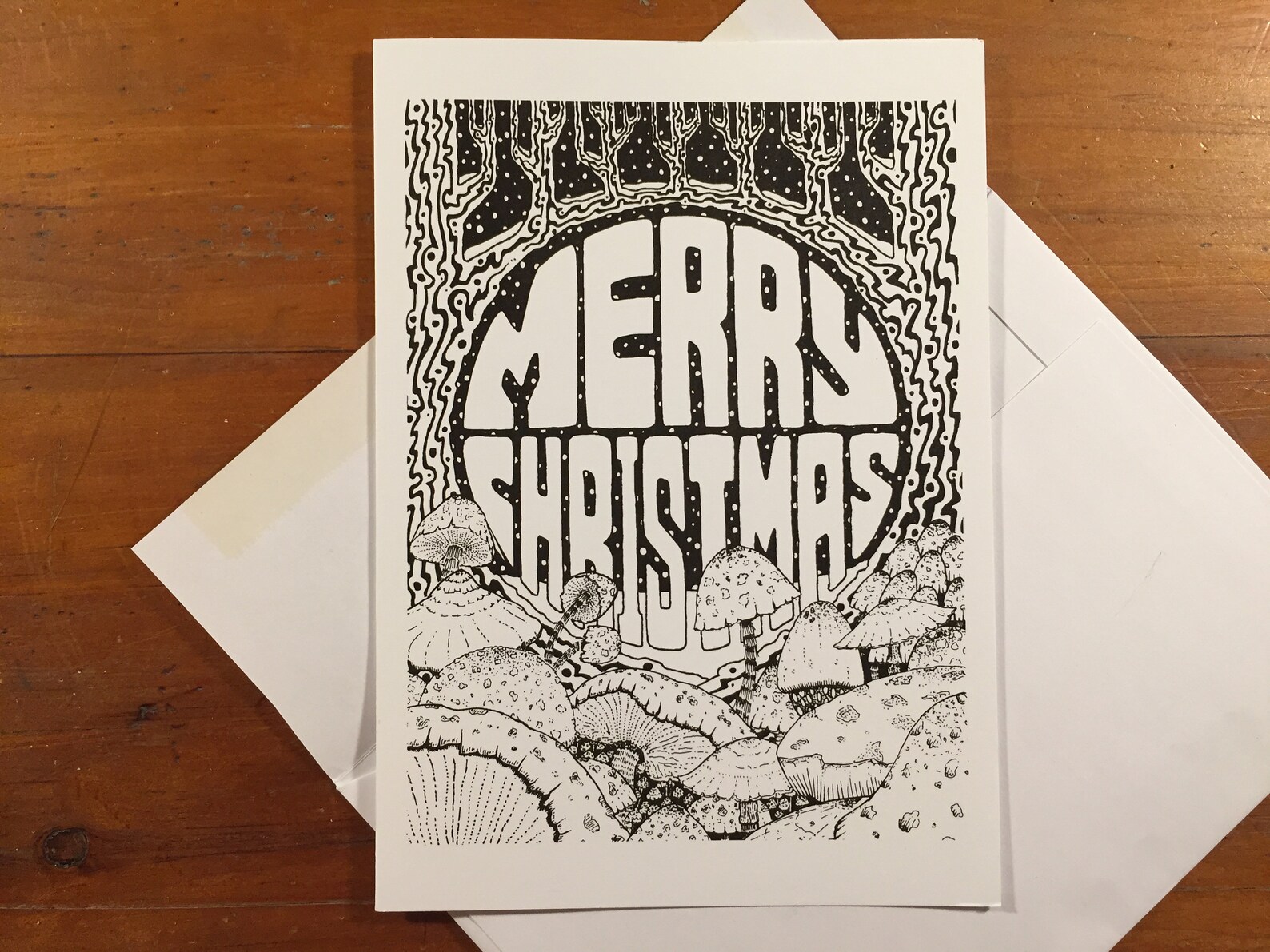 Black And White Christmas Cards 