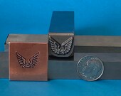 Flying Owl Metal Hand Stamp for Blacksmith and Metal Artists
