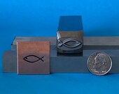 Christian Fish Metal Hand Stamp for Blacksmiths and Metal Artists