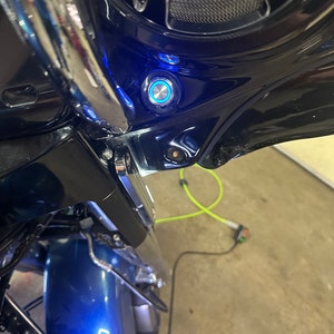 Motorcycle and RV garage door opener button, no batteries required! FREE SHIPPING!