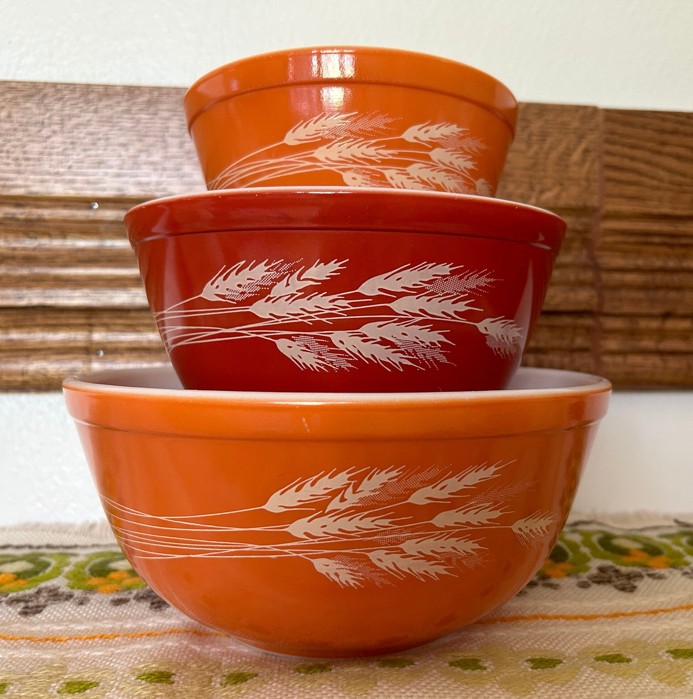 ⭐︎レア⭐︎PYREX MIXING BOWL オータムハーベスト ⭐︎レア⭐︎PYREX MIXING BOWL オータムハーベスト
