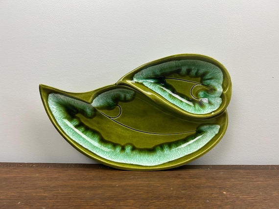 Vintage Santa Anita Ware California Pottery Aqua Blue Green