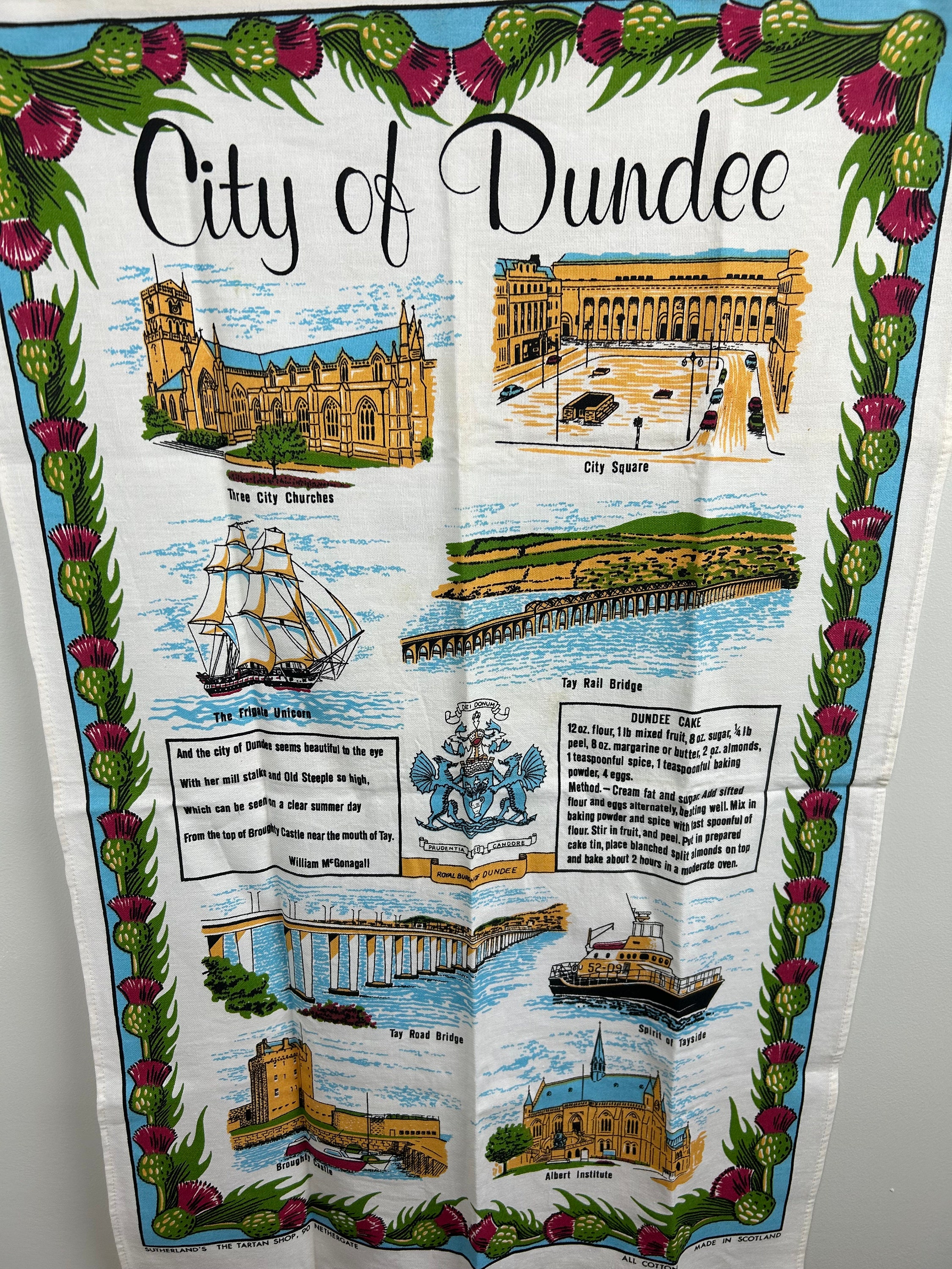 Dundee アメリカ製 ビンテージ ビーチタオル Vintage Dundee Terry