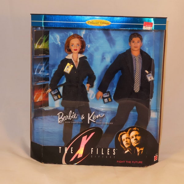 X Files Barbie Dolls Etsy