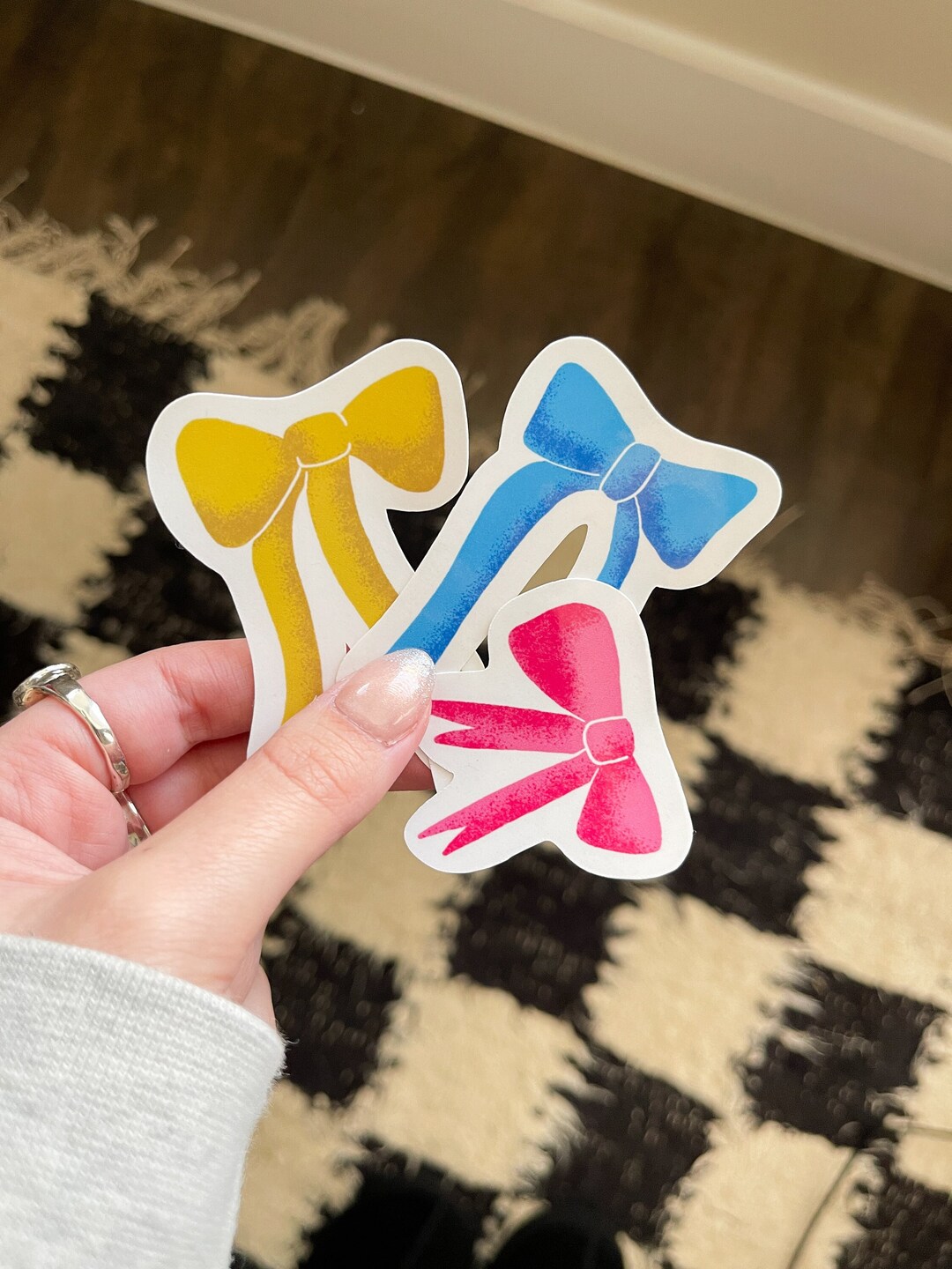 Paper Bow Sticker Sticker Pack, Bow Stickers, Bow Sticker Pack, Bow Sticker, Bow Art, Bow ...