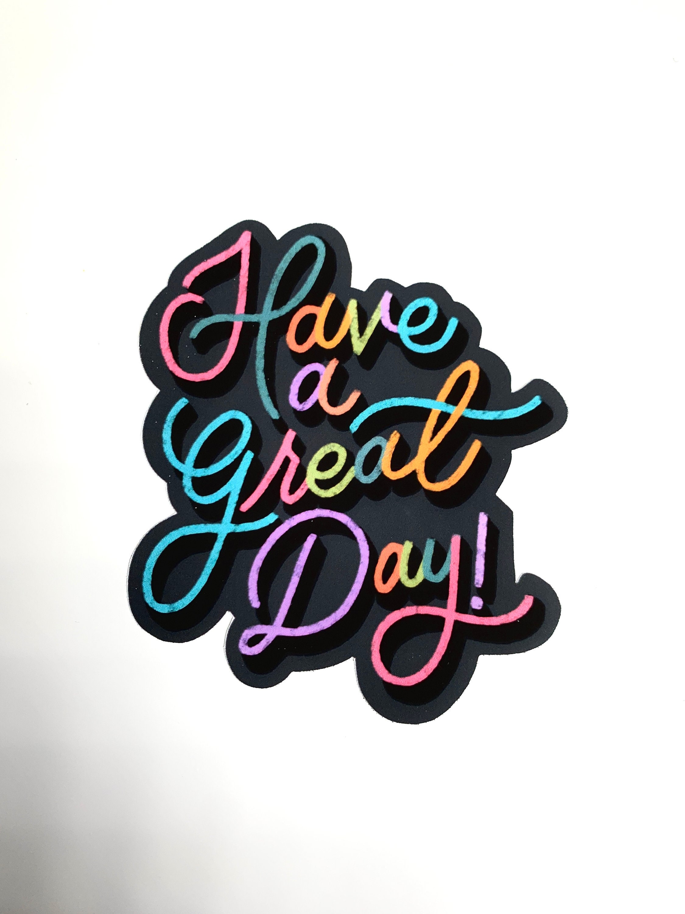 Motivational sticker Inspirational quote decal Waterproof Etsy