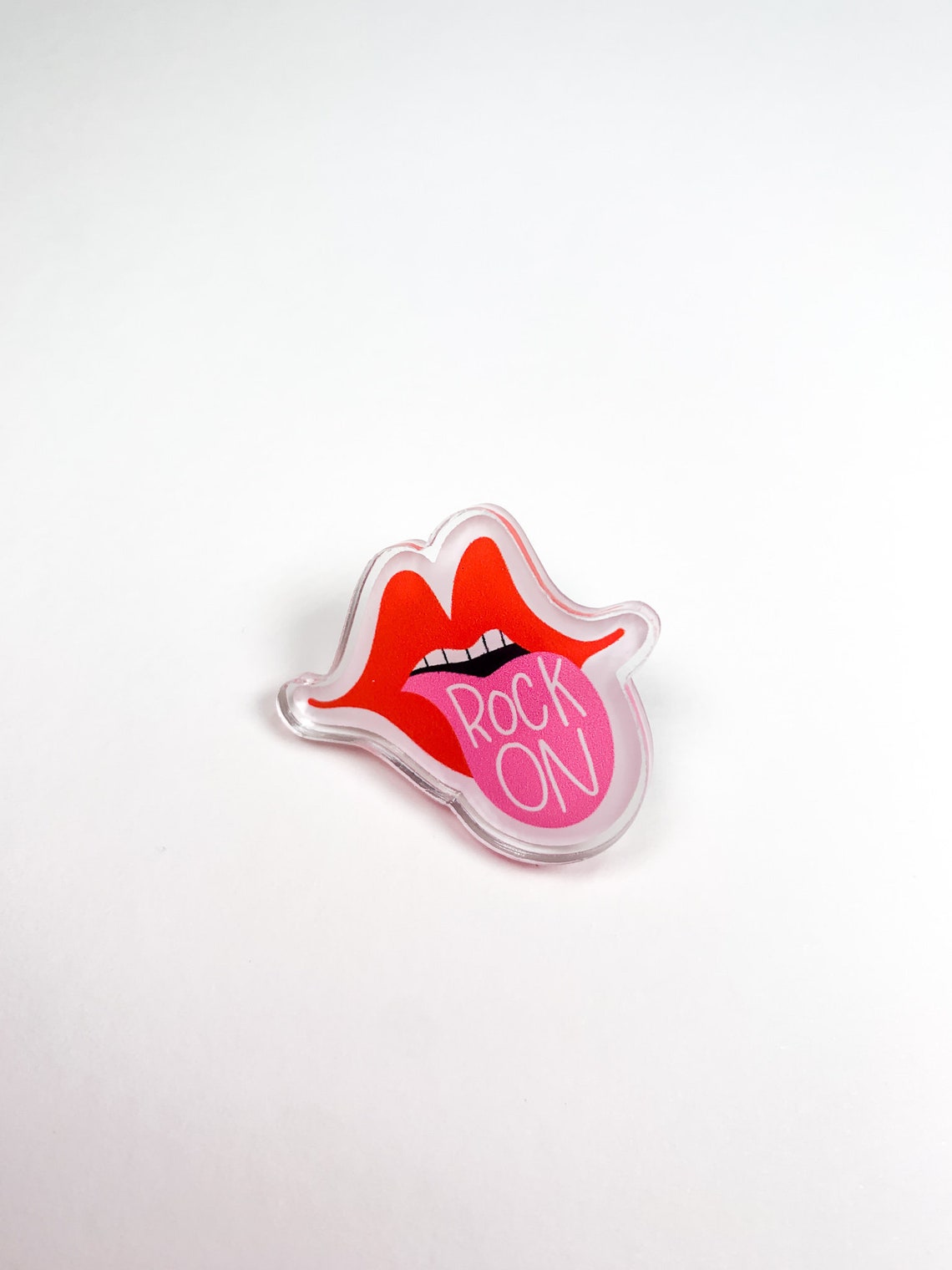 Rock on Pin Band Pin Rock N Roll Pin Music Pin Rock Gift Etsy