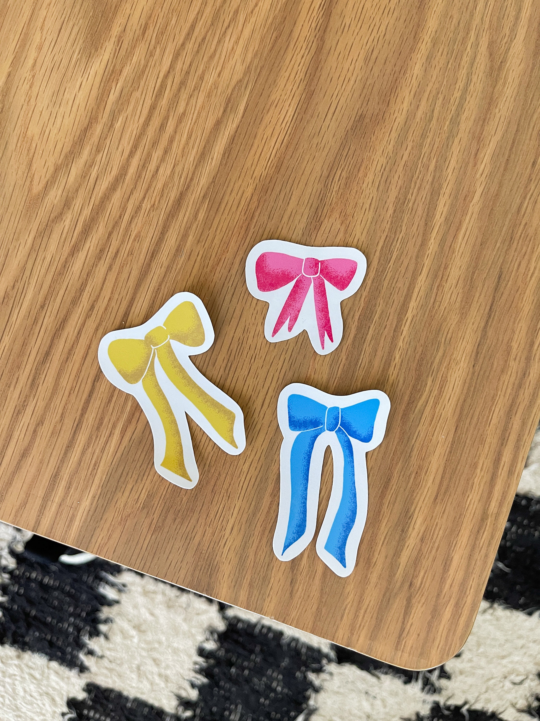 Paper Bow Sticker Sticker Pack, Bow Stickers, Bow Sticker Pack, Bow Sticker, Bow Art, Bow ...