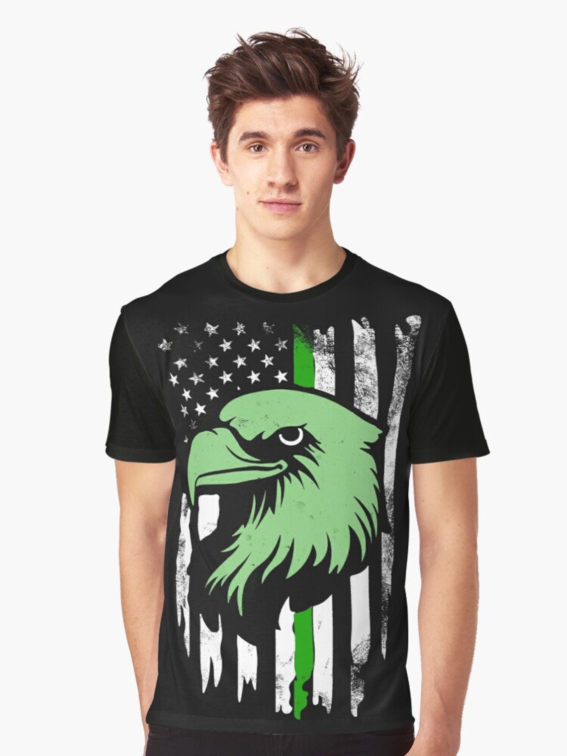 Thin Green Line PNG, Thin Green Line Svg, American Flag PNG, US Flag