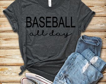 baseball all day shirt