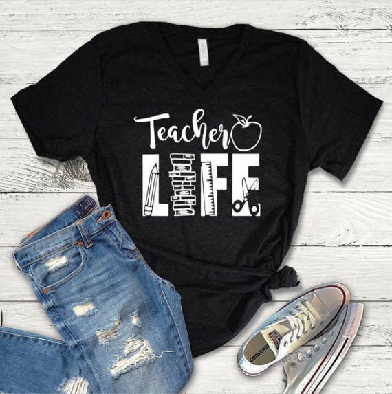 Teacher life shirt Clearance