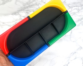 Tino TT Design Wella, desk shelf, pen holder, desk Utensilo, 80s office desk