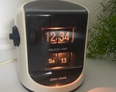 Vintage space age Flip Clock, radio, Music Air, Mid Century from the 70s