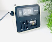 Vintage Flipclock, ELAC RD 100, 70s, white