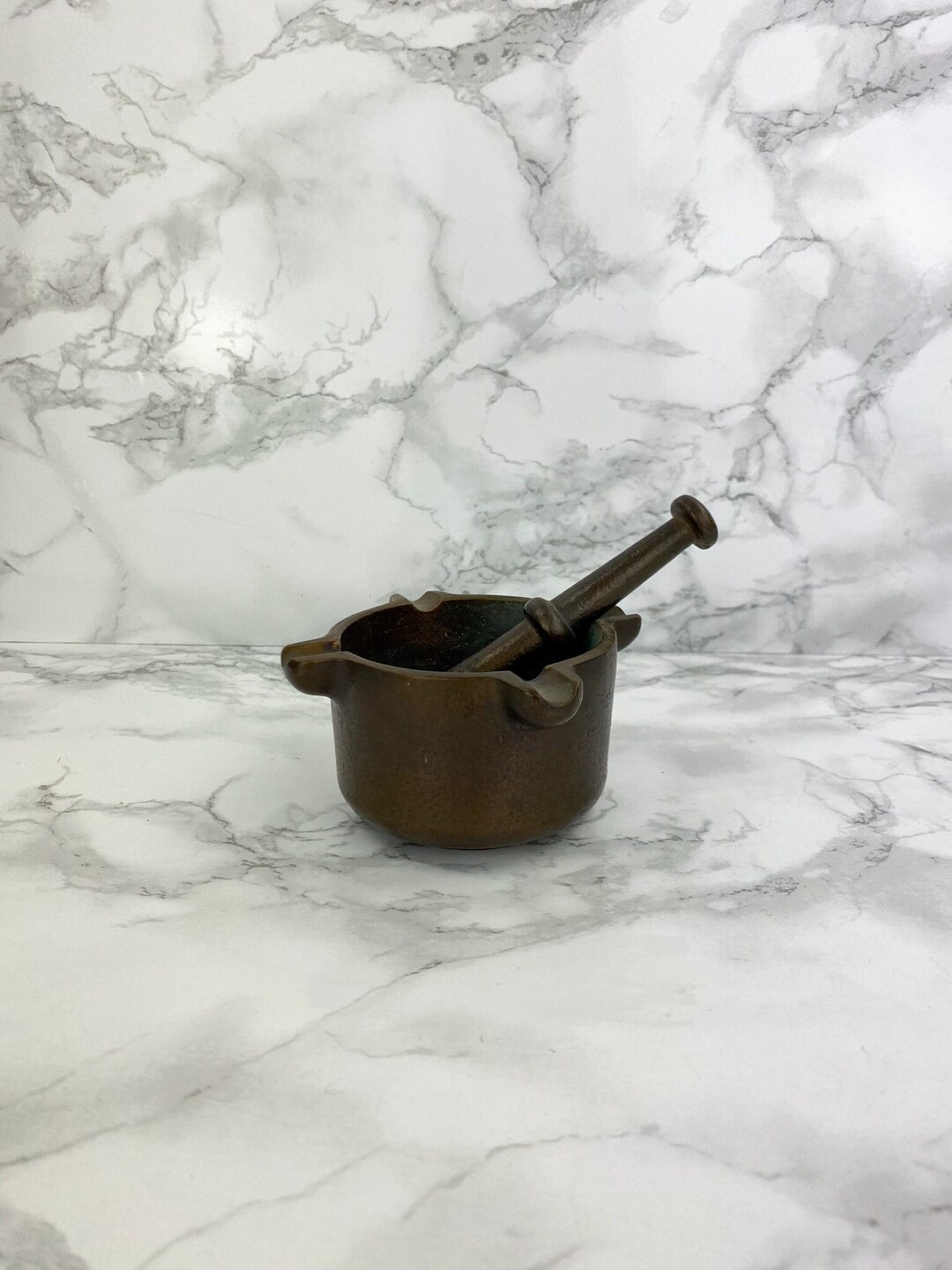 Brass Ashtrays as Mortars From the 60s Etsy