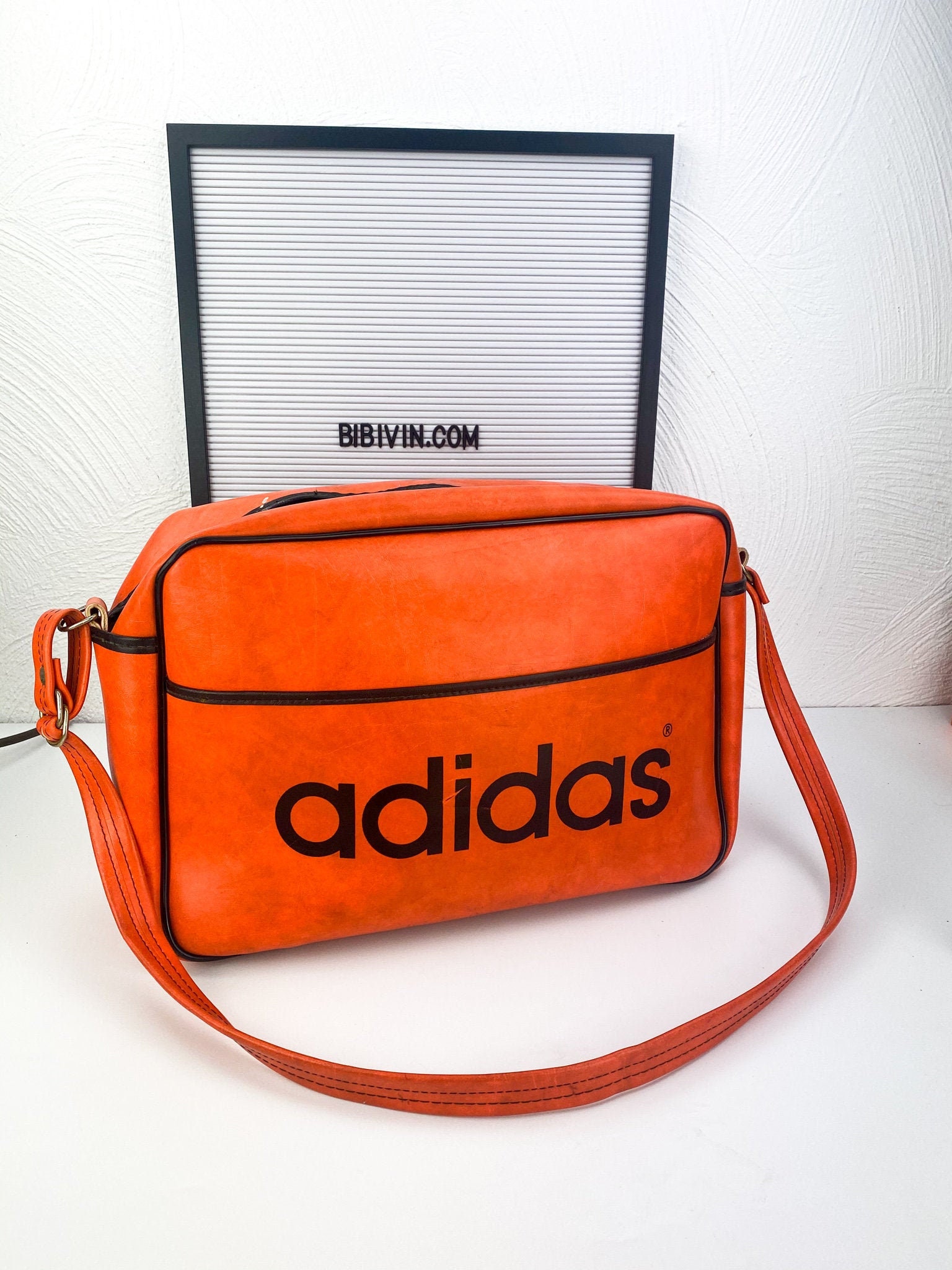 Orange adidas bag hotsell
