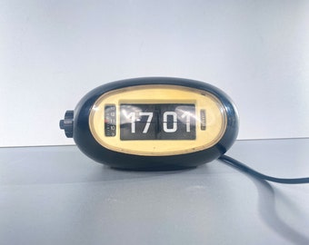 Flip clock, egg, Japan, black