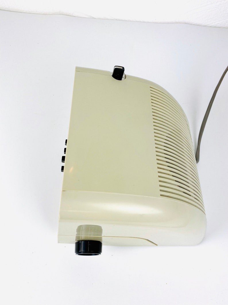 Flip Clock Elac RD 100 Flip Numbers Alarm Clock in White 70s Space Age ...