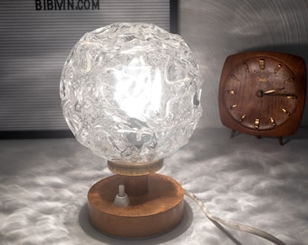 Vintage lamp, ball lamp, bubble lamp 70s, mid century design, retro