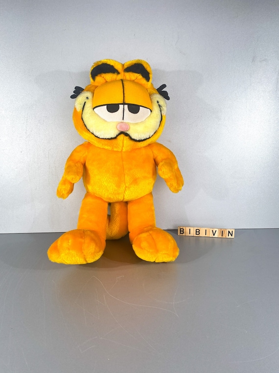 Large Garfield Plush Toy Original Vintage From the 80s Etsy Canada