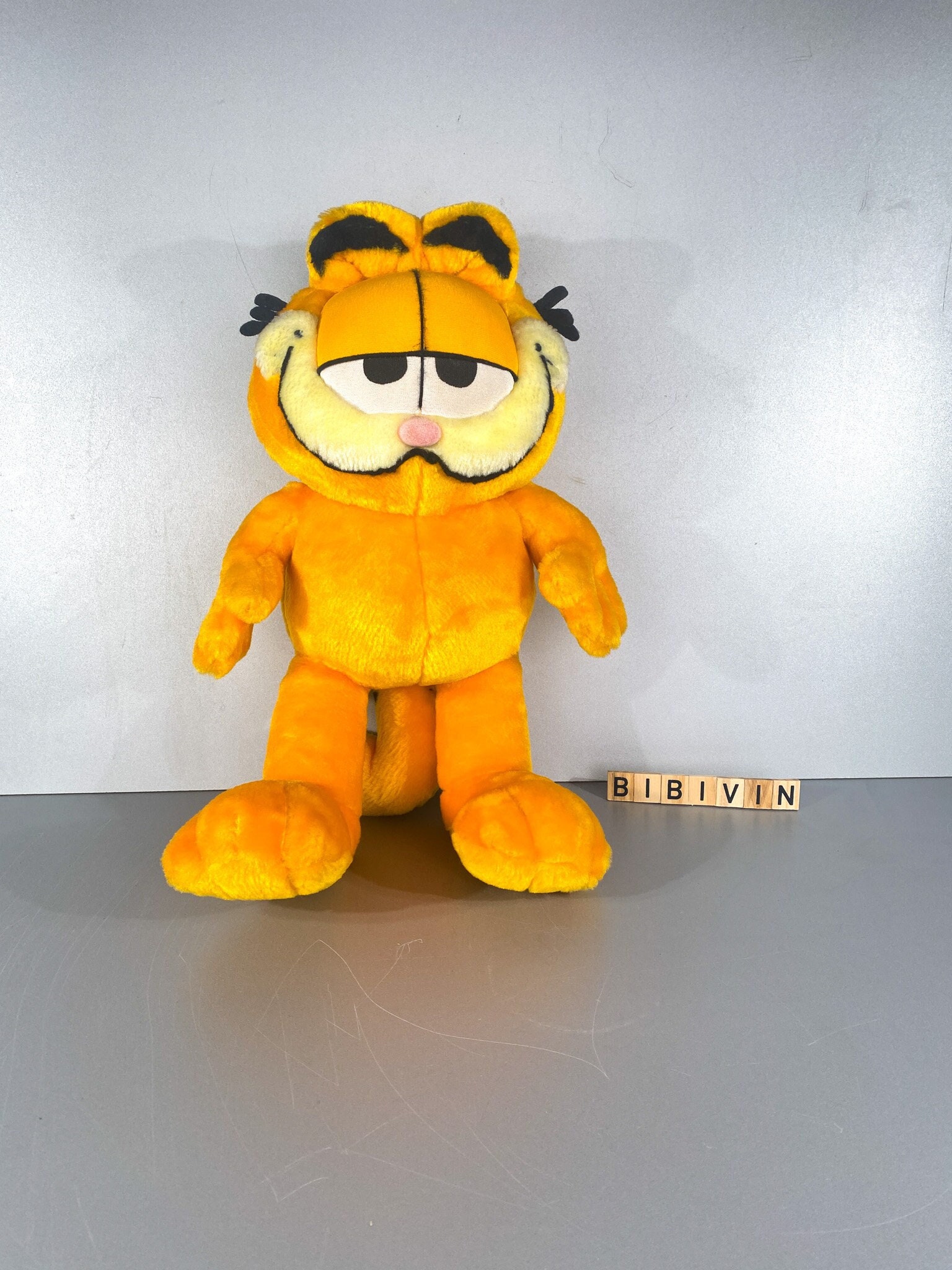 Large Garfield Plush Toy Original Vintage From the 80s - Etsy