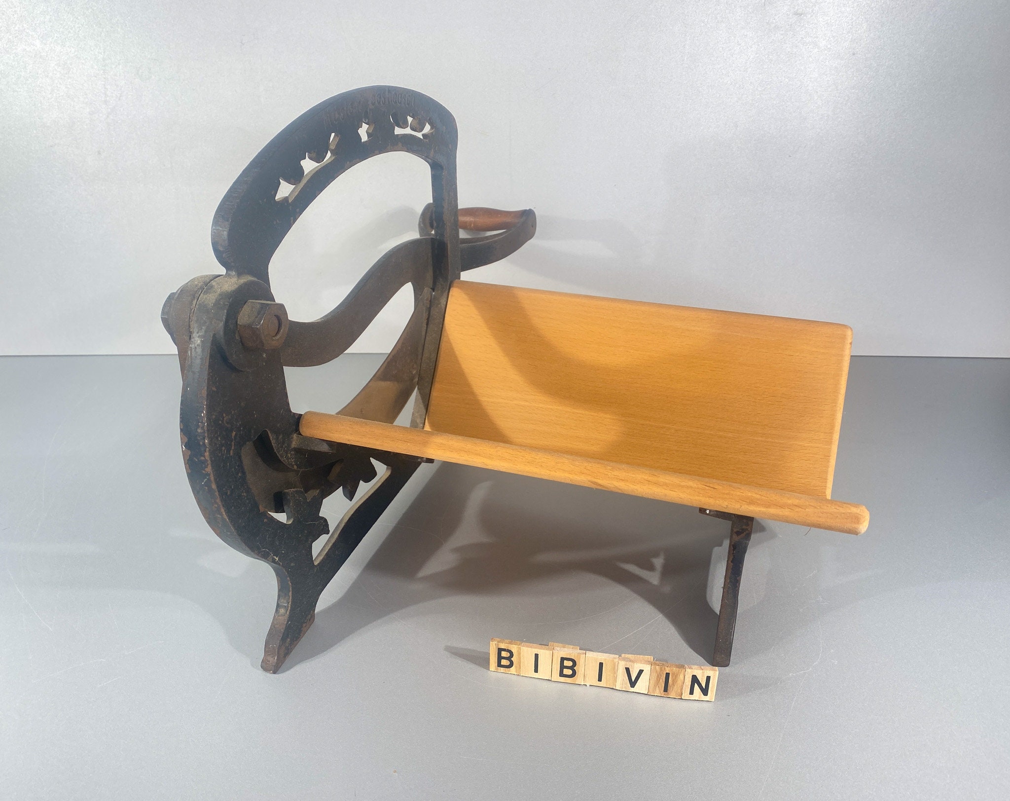 Manual Bread Table Slicer in Stainless Steel and Formica From the French  Brand COPPRA, 50/60's -  Israel