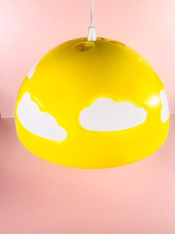 Ideaal Antagonist roem IKEA Skojig Cloud Lamp Plafondlamp Kinderkamer Hanglamp - Etsy België
