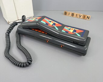 Swatch Twin Phone, Deluxe Model – 80s/90s Design Phone With