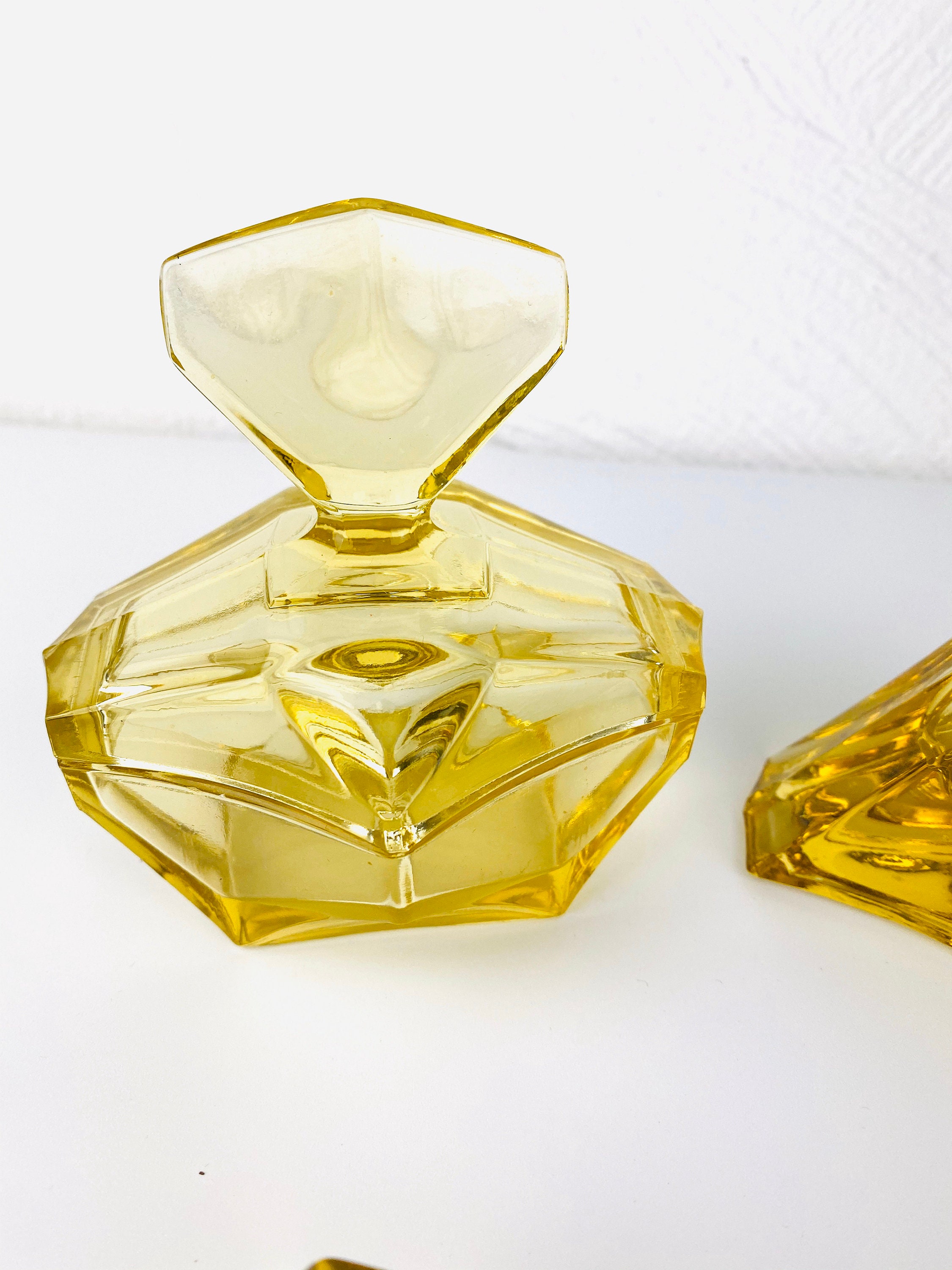 Badezimmer Set Vintage Kristallglas | Etsy