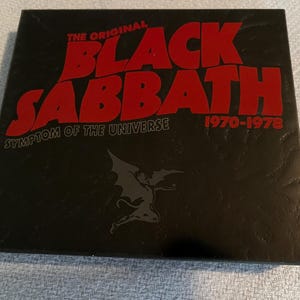Black Sabbath - Symptom of the Universe: The Original Black Sabbath 1970–1978 - 2 Disc Box in Perfect Condition