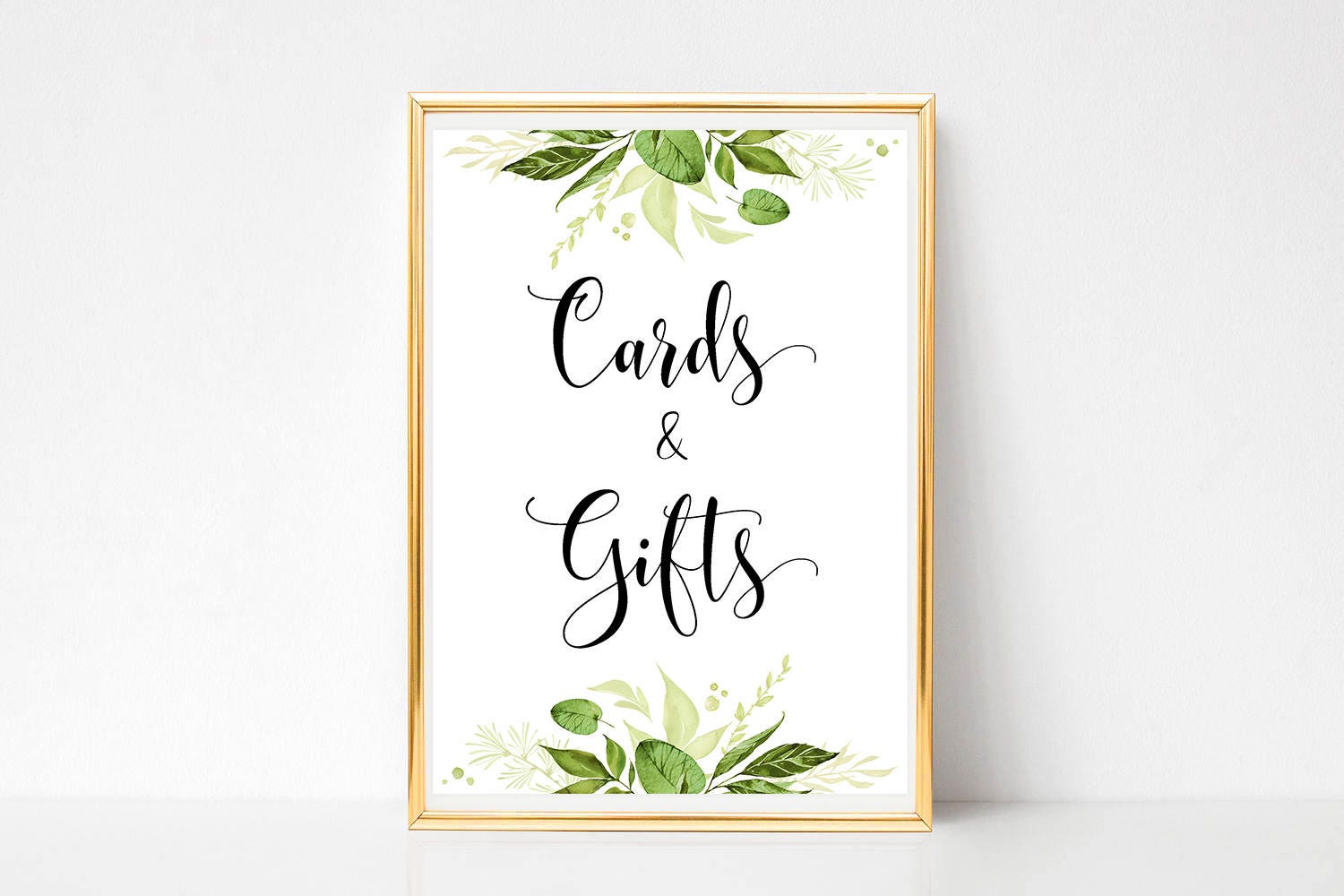 Greenery Playing cards Presents Indication Template Marriage Card and Reward Desk Signal Printable 4x6 5x7 8x10 Fast Obtain PDF JPEG image relating to Cards and Gifts Sign Printable named Greenery Playing cards Items Indication Template Marriage Card and Reward Desk Indication Printable 4x6 5x7 8x10 Instantaneous Obtain PDF JPEG