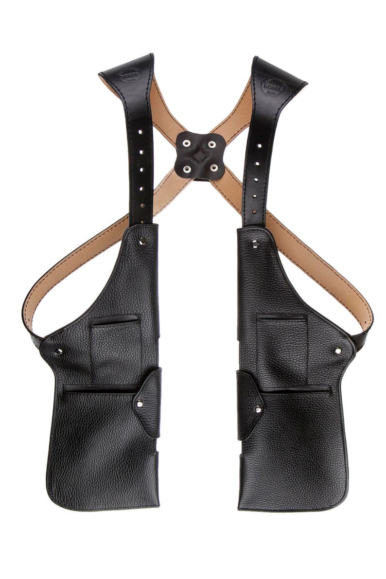 Leather Shoulder Holster Bag Holster Bag Utility Vest Etsy
