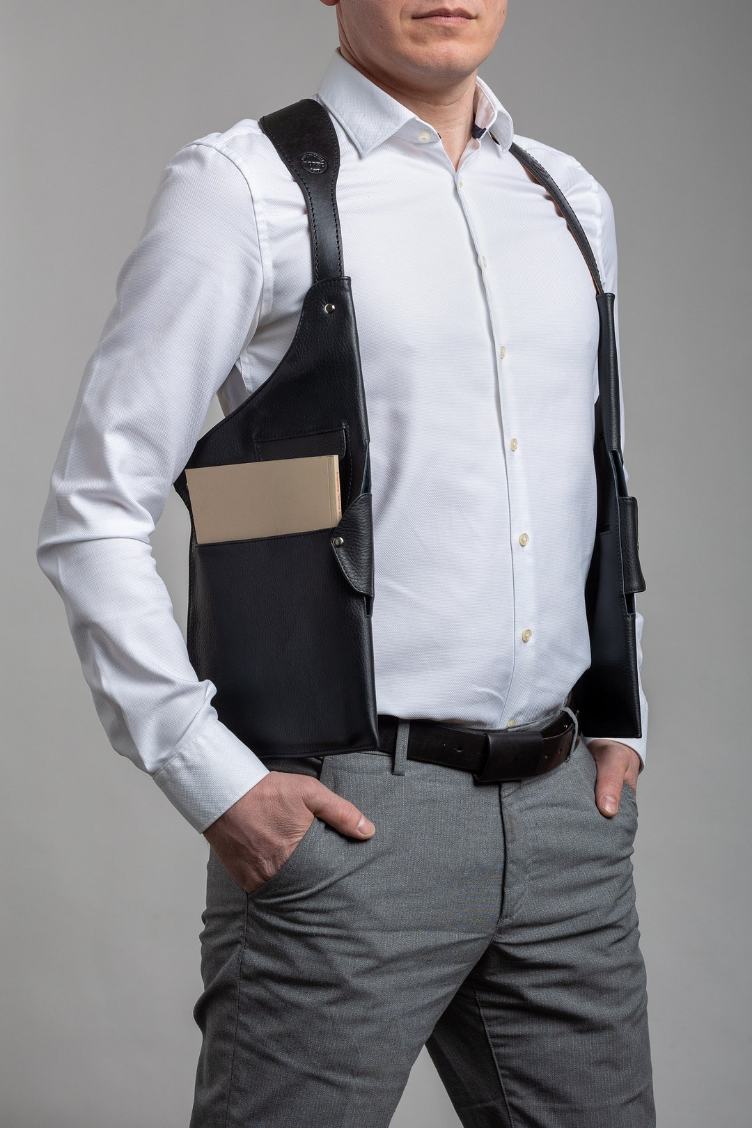 IPad Holster | Tablet Case 18cm | Leather Shoulder Holster