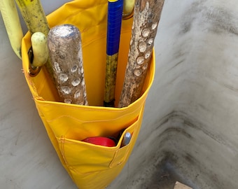 Lineman tool bag yellow