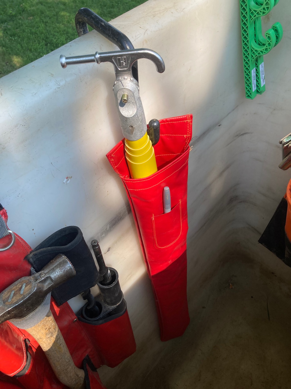 Lineman Bucket Bag, LONG Switch Stick Holder, Lineman Ariel Tool Etsy