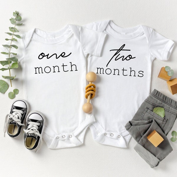 Milestone Onesie Set Monthly Baby Pics baby on the way unique new baby welcome baby shower onesie bodysuit 13 piece layette - ONESIES® Brand