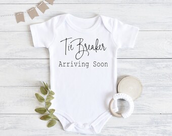 tie breaker onesie
