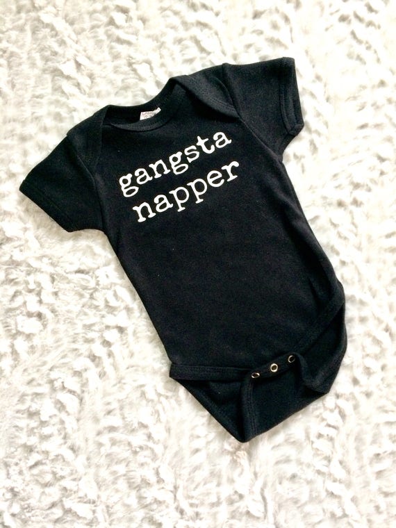 gangsta napper onesie