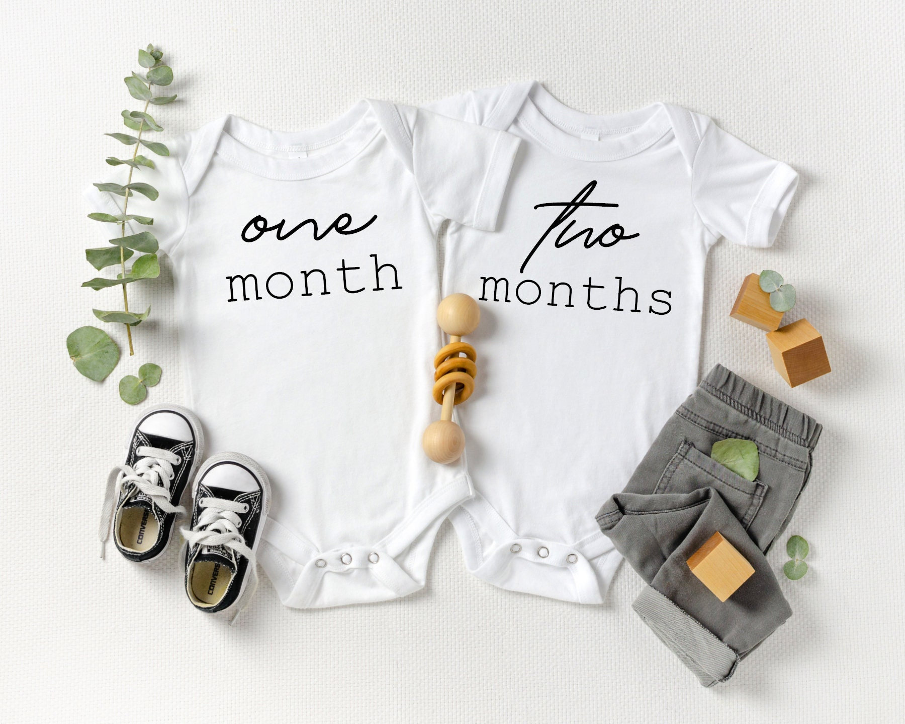 Monthly Onesies