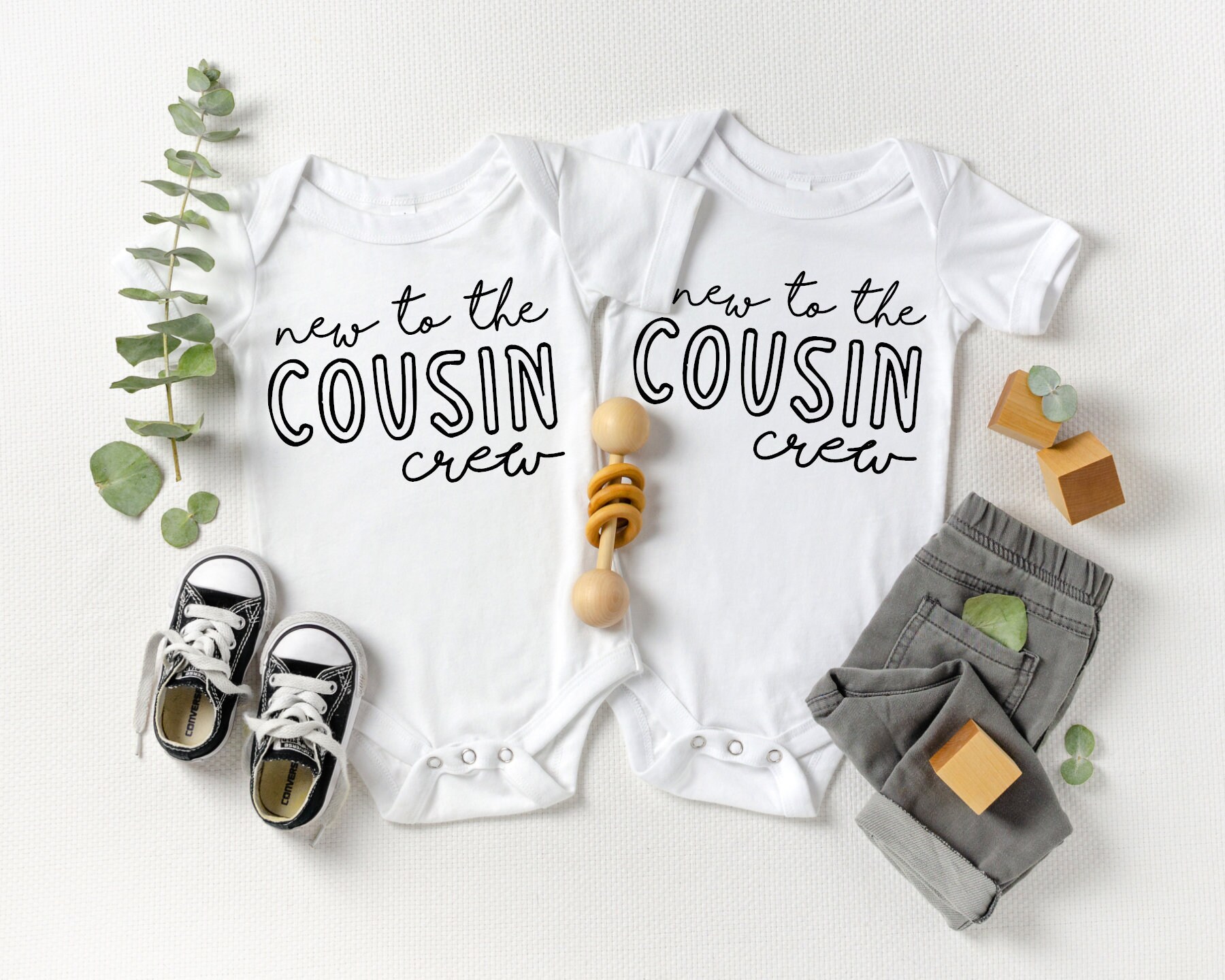 QUICK SHIP New to the Cousin Crew Cousins Make The Best Friends BABY …