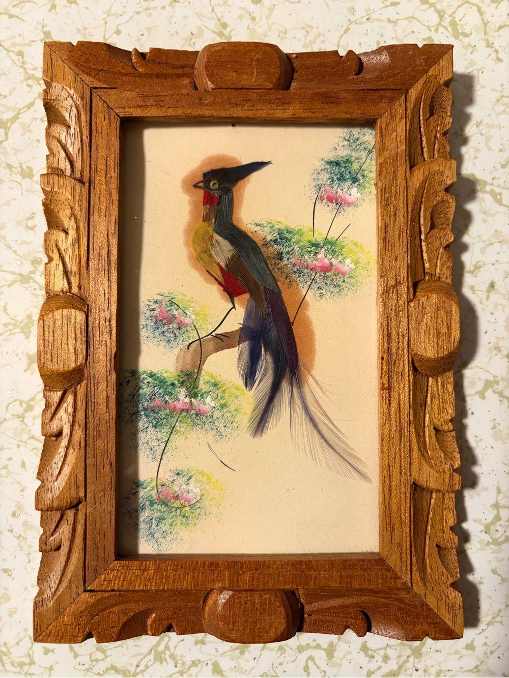 Wooden Picture Frame Vintage 50s - Etsy